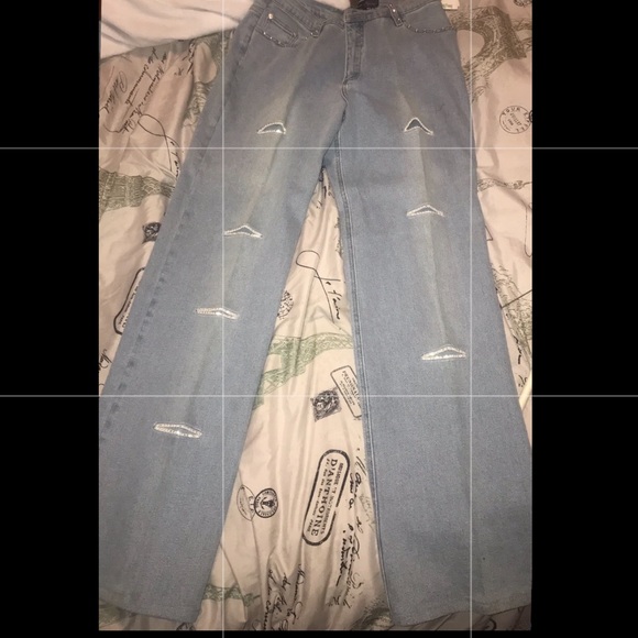 Cute Bling Jeans - Picture 1 of 2
